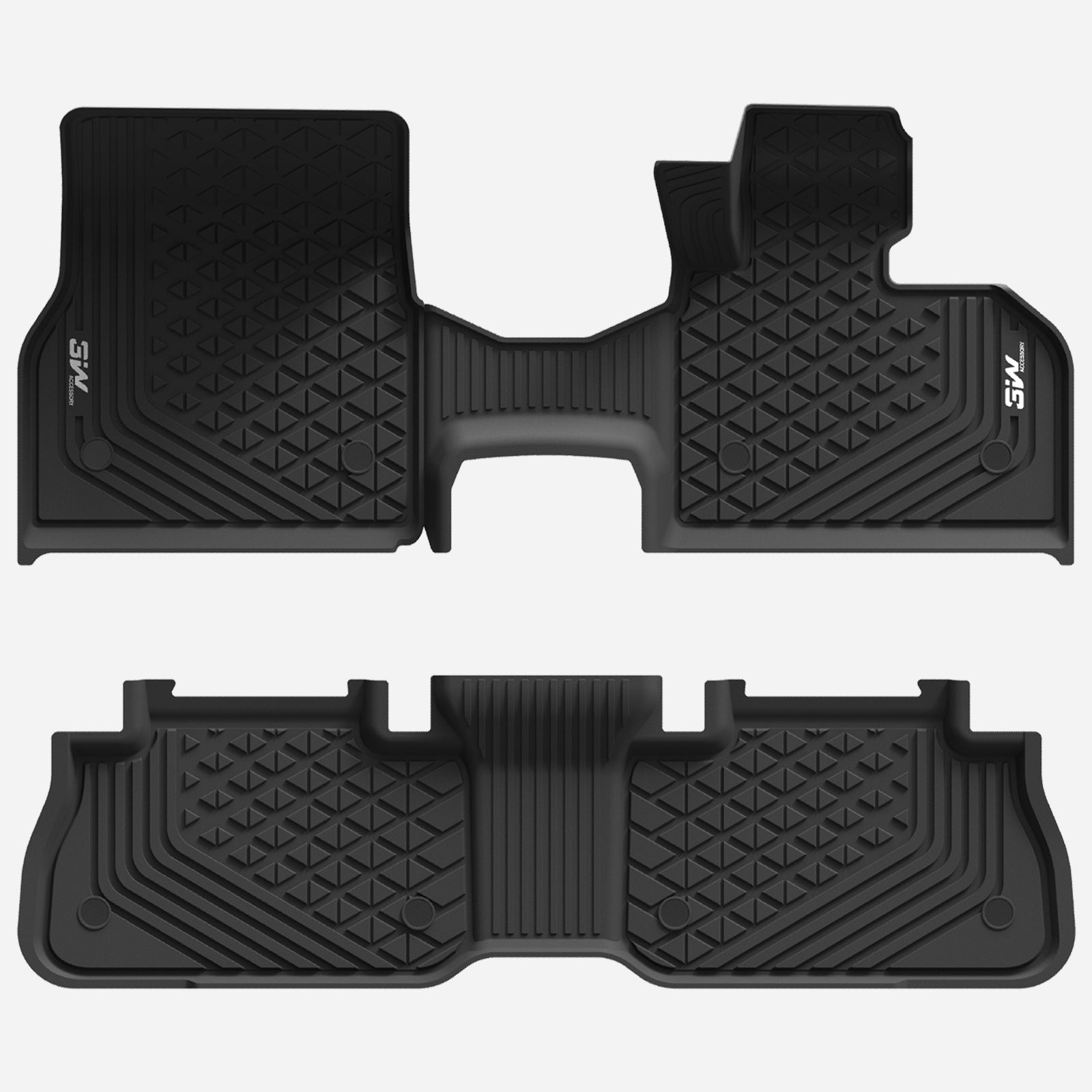 3W All Weather Floor Liners for BMW iX i20 2022-2026 RHD