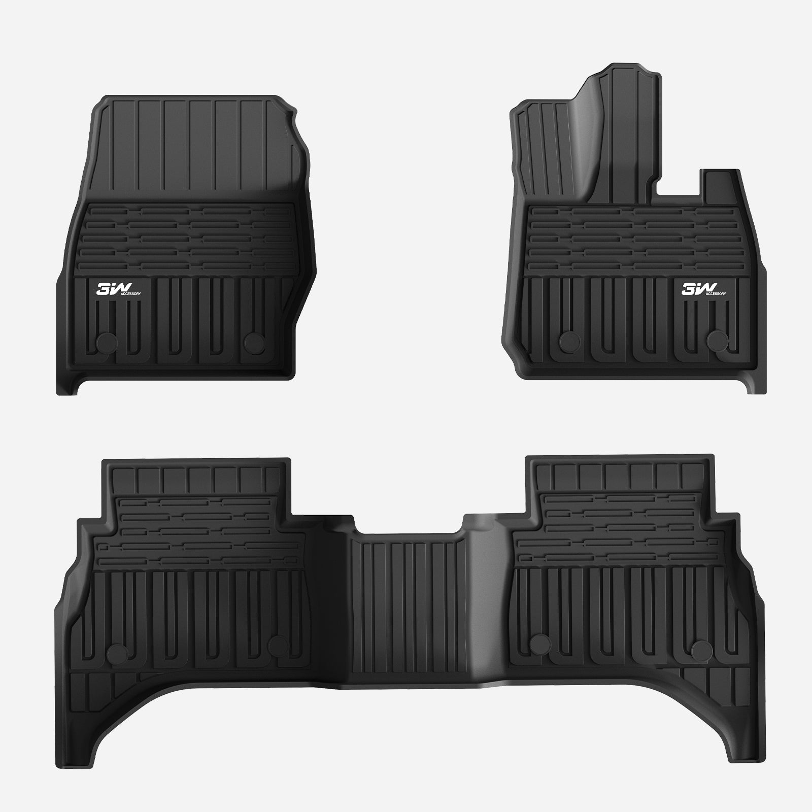 3W Custom Car Floor Mats for Land Rover New Range Rover Sport 2022-2026 RHD