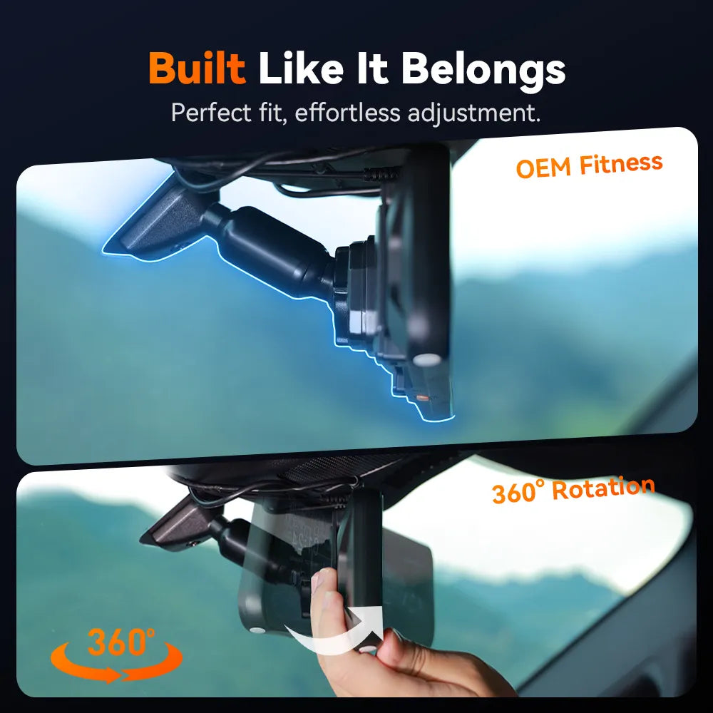 WOLFBOX G900 TriPro Bumper Version 3 Channel Rear View Mirror RHD 3Wliners AU