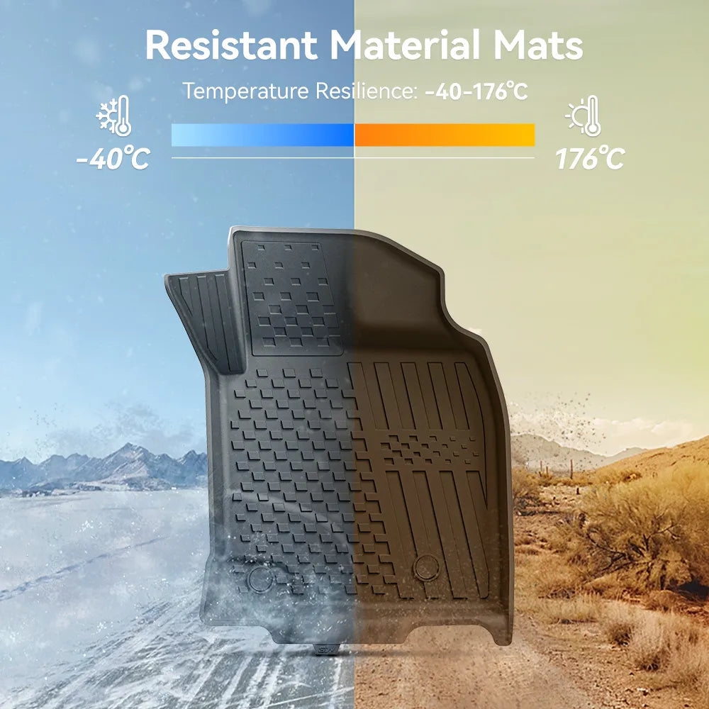 3W Custom All Weather Car Mats for Ford Kuga 2019-2025 RHD 3Wliners AU