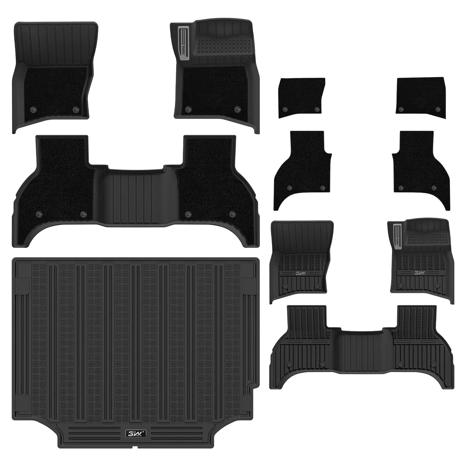 3W Car Mats for Land Rover Defender 110 5-Seater 2020-2026 RHD 3Wliners AU