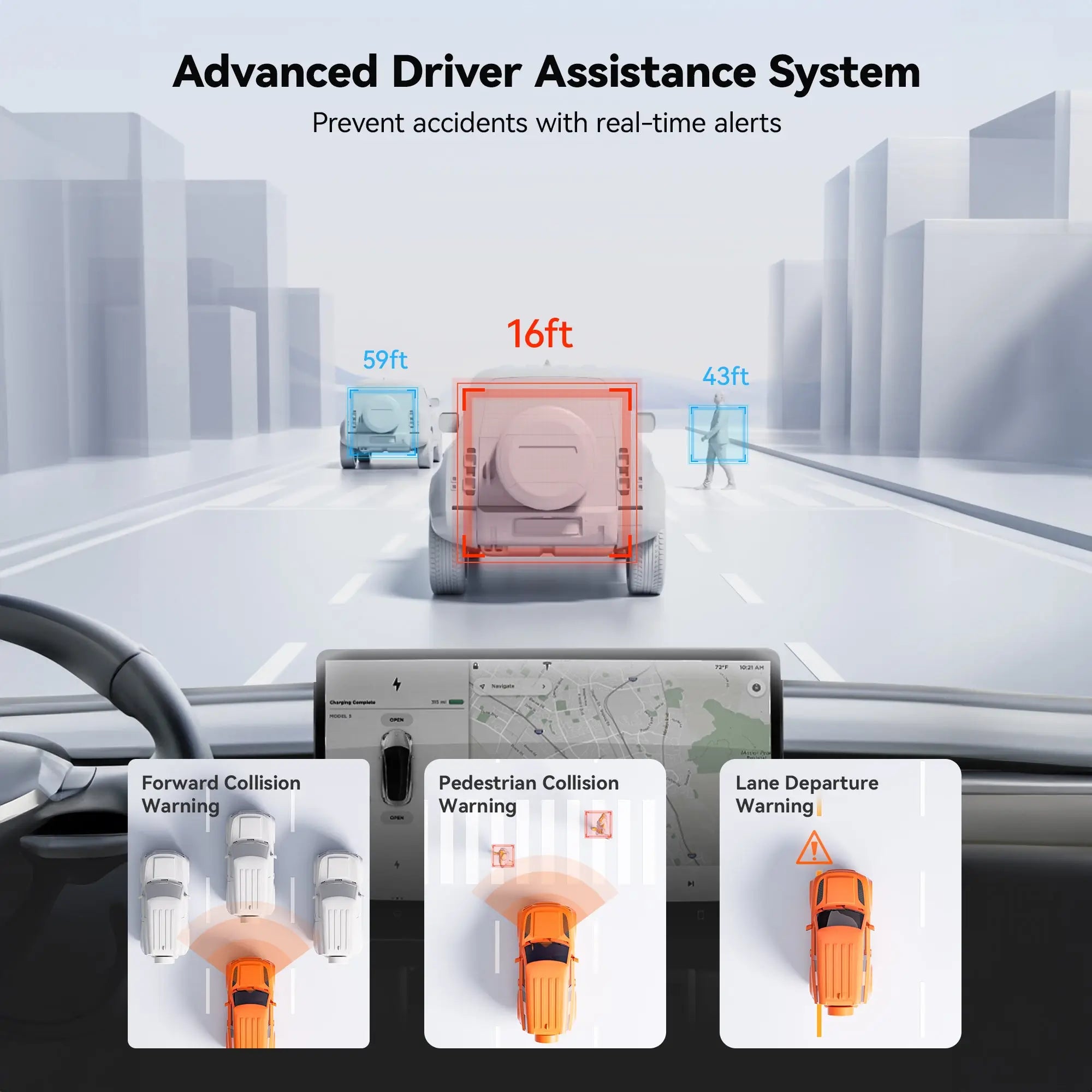 WOLFBOX G850Pro Dash Cam