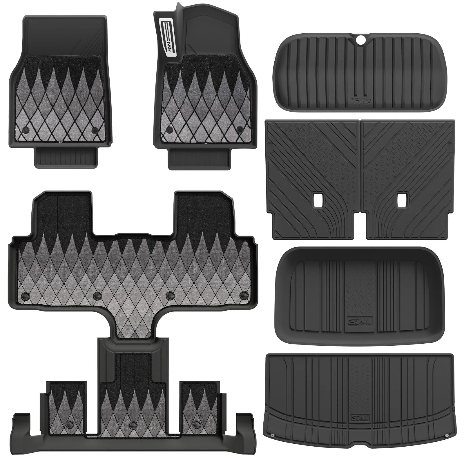 3W Custom Car Floor Mats All Weather Floor Liners for Tesla RHD 3Wliners AU