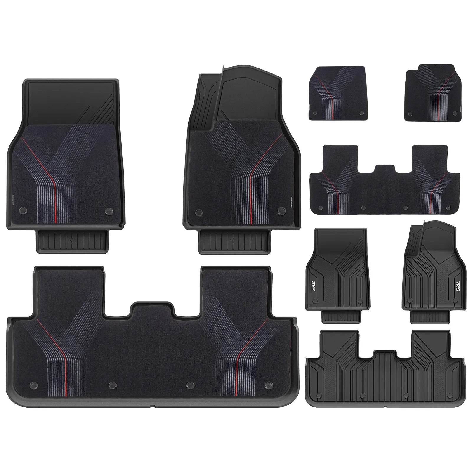 3W Custom Car Floor Mats All Weather Floor Liners for Tesla RHD 3Wliners AU