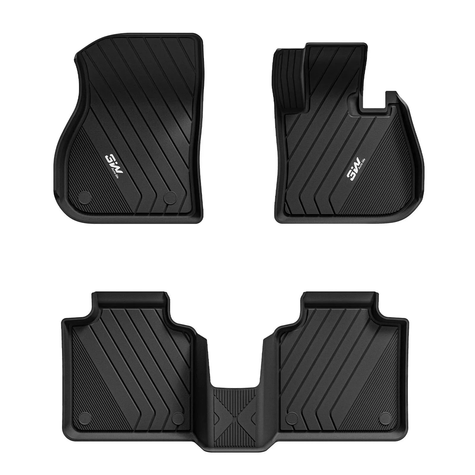 3W All Weather Car Mats For Mini Countryman U25 2024-2026 (Do not support pure electric vehicles)