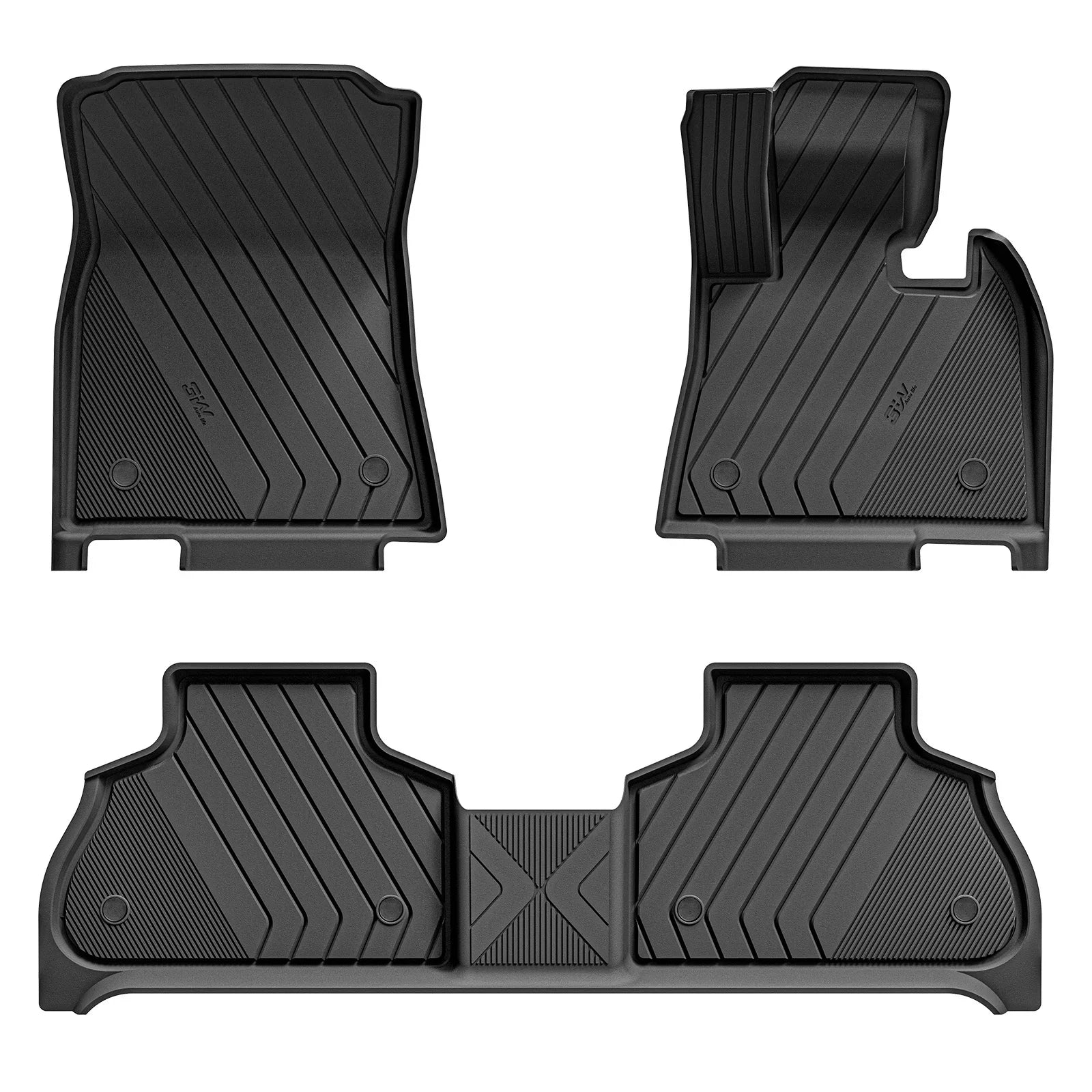 3W Custom All Weather Car Mats for BMW X5 G05 2019-2026 RHD