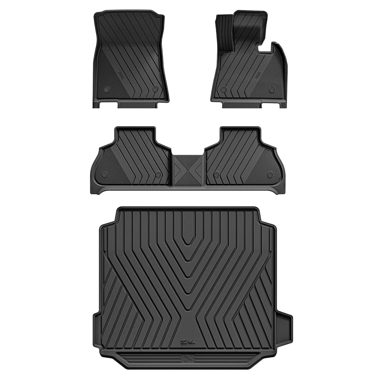 3W Custom All Weather Car Mats for BMW X5 G05 2019-2026 RHD 3Wliners AU