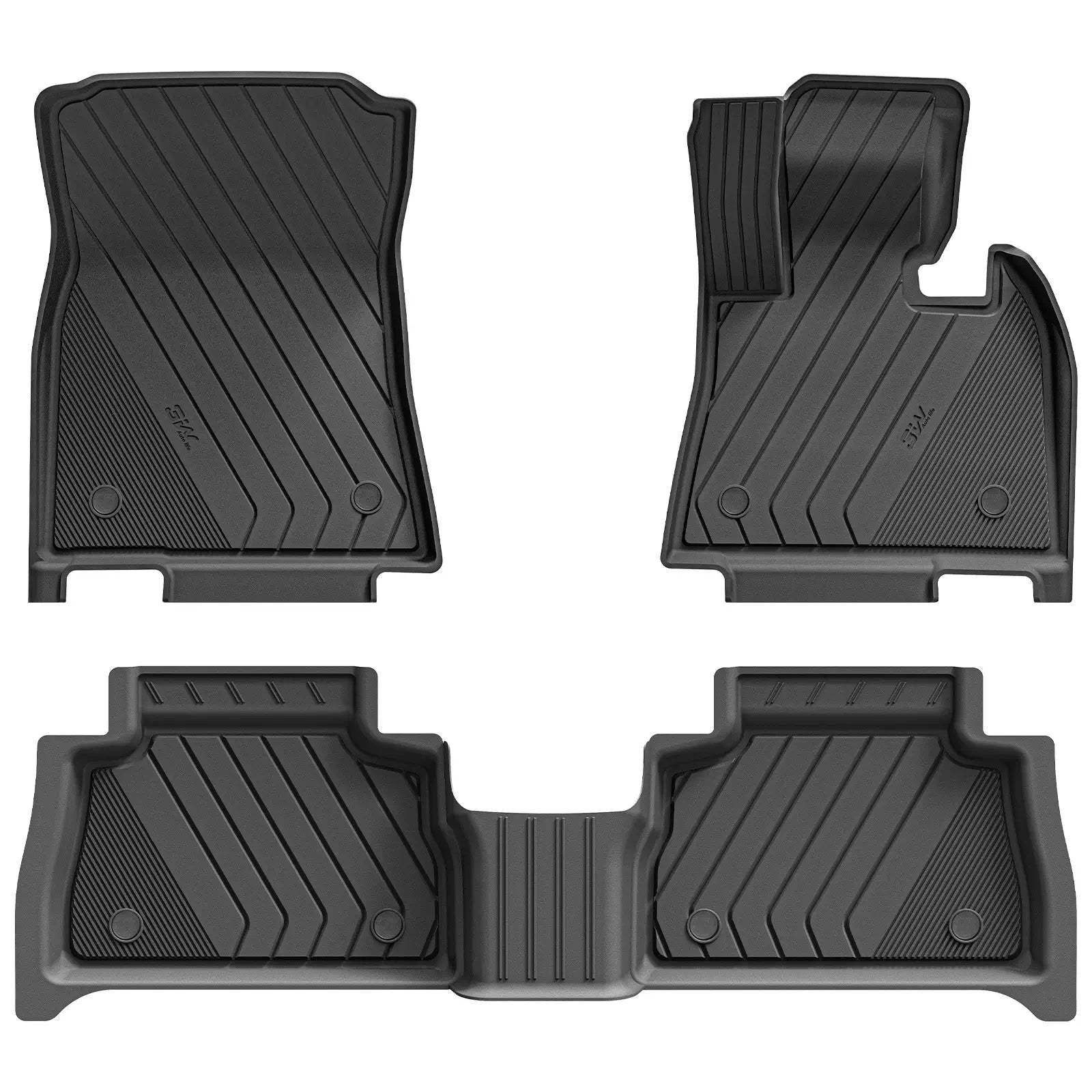 3W Custom All Weather Car Mats For BMW X6 G06 2019-2026 RHD