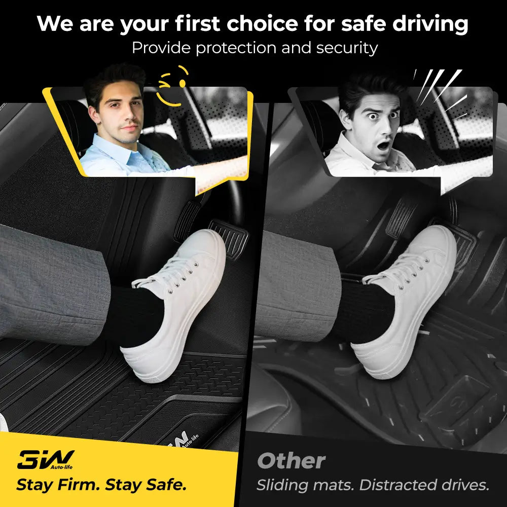 3W All Weather Auto Mats For Tesla Model Y Juniper Premium / Performance 2025-2026 RHD