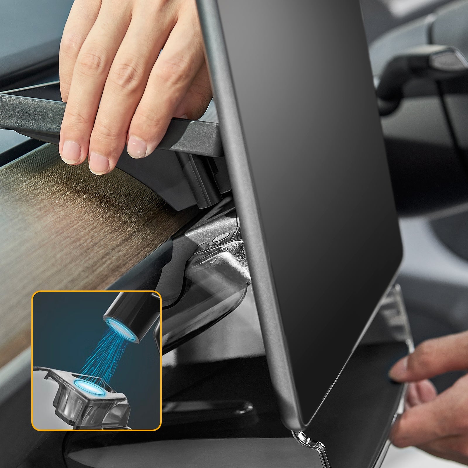 3W Screen Stand and Storage Compatible with Tesla Model Y / Model 3