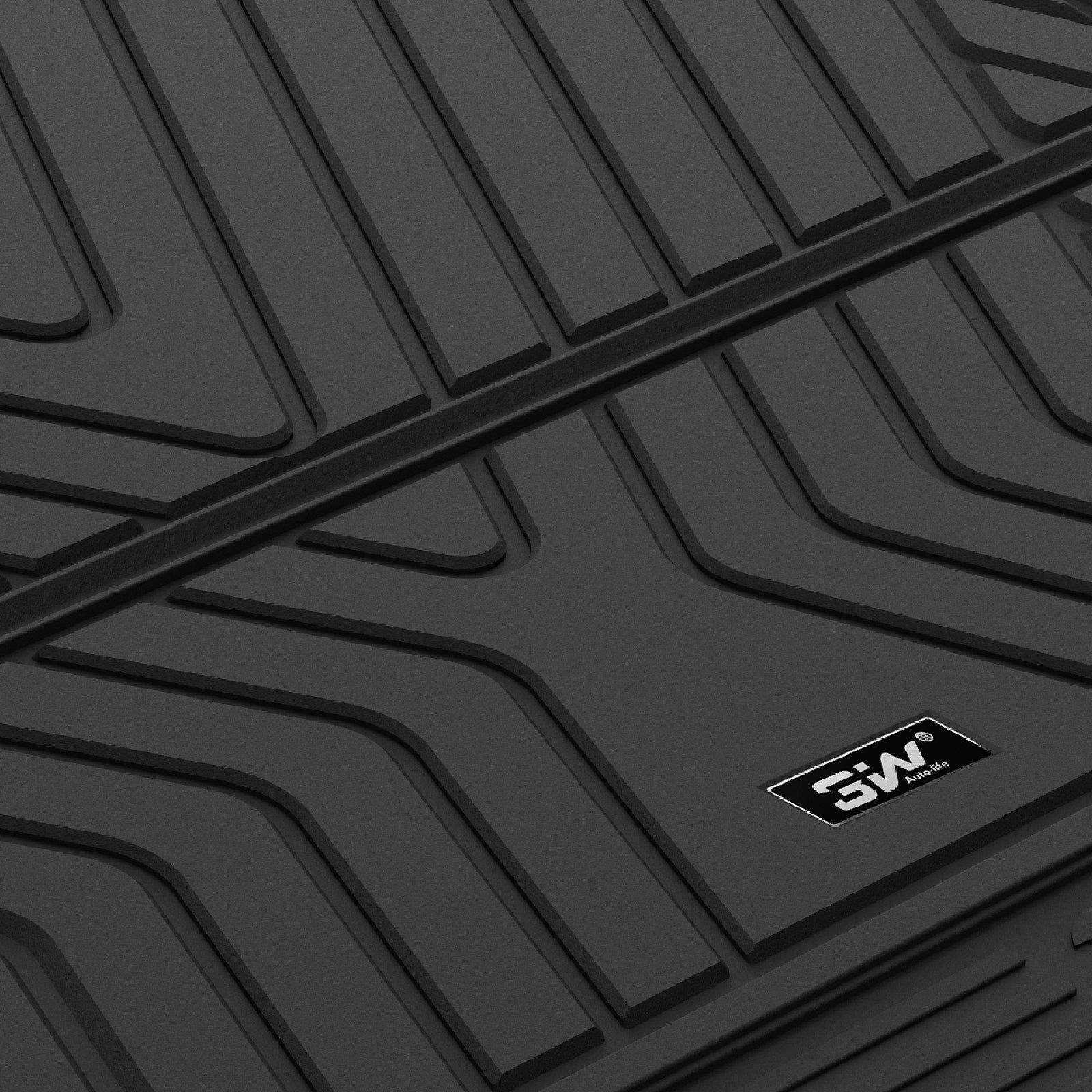 3W Double Layer Car Mats for BMW X1 U11 With Carpets 2023-2026 RHD (Not For 18d and xdrive 25e petrol hybrid) 3w
