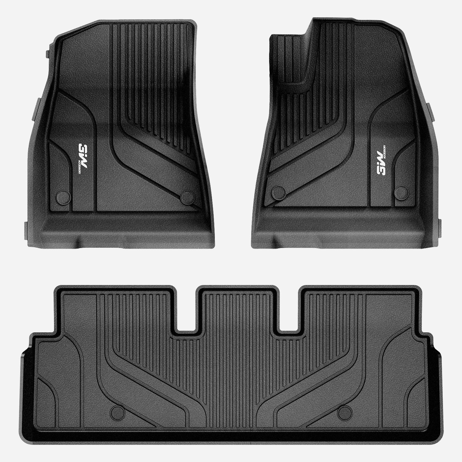 3W Custom Car Floor Mats All Weather Floor Liners for Tesla Model 3 2017-2023 RHD 3Wliners AU