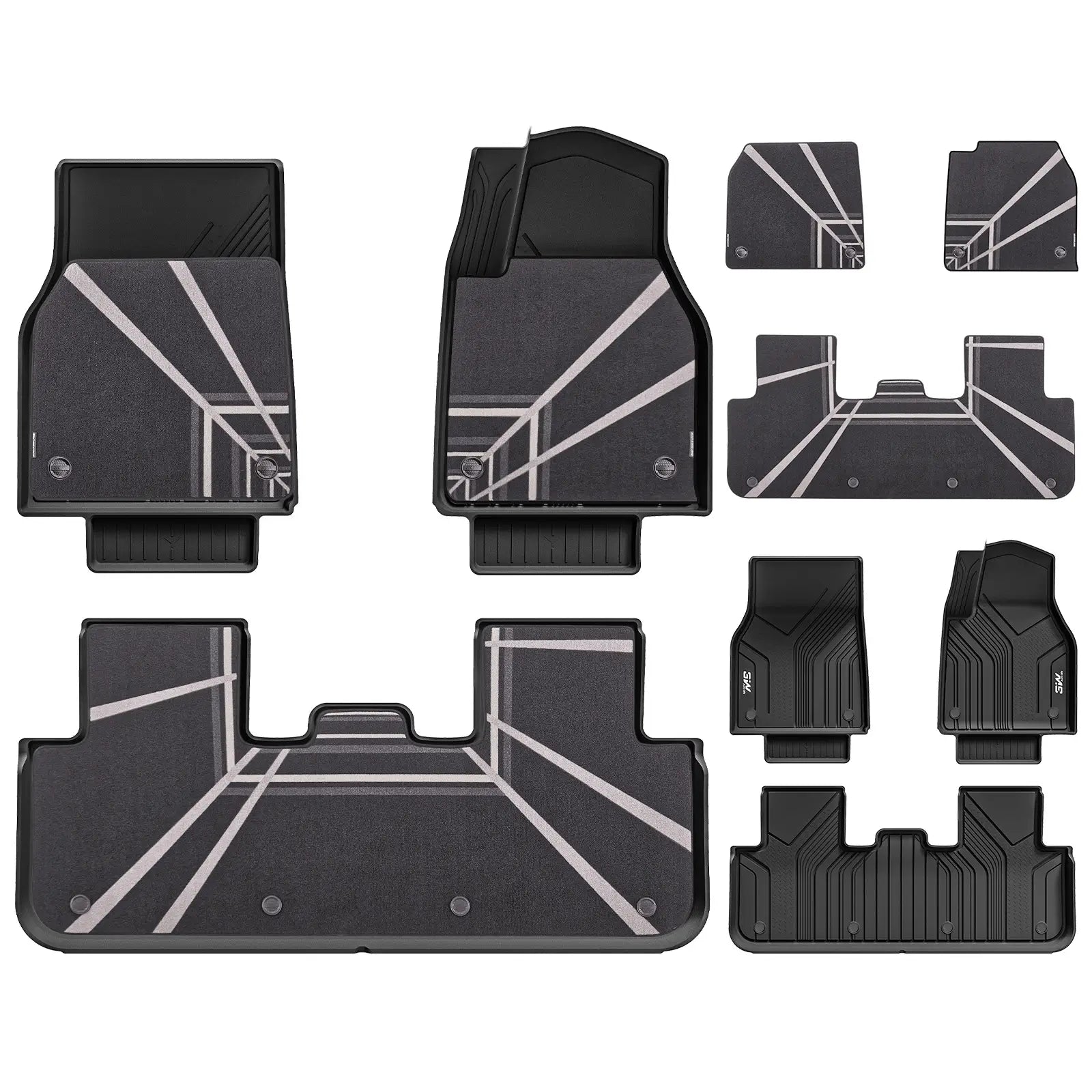3W All Weather Auto Mats For Tesla Model Y Juniper Premium / Performance 2025-2026 RHD