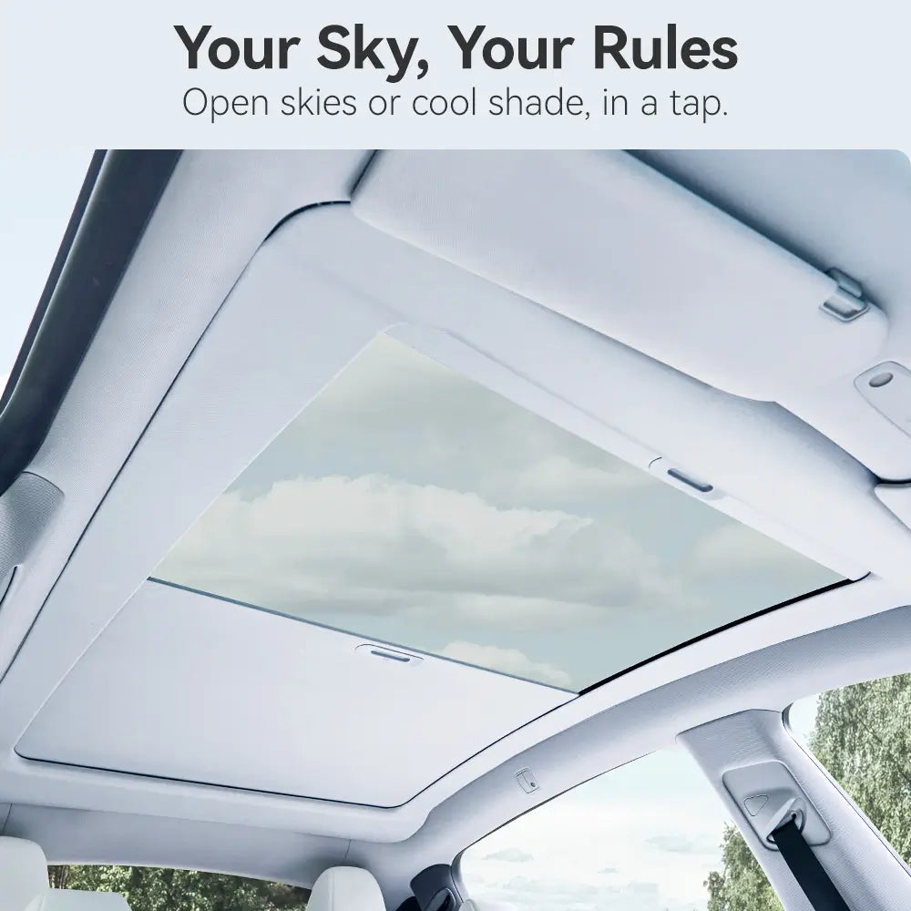 Premium Sunroof Sunshade for Tesla Model Y Juniper