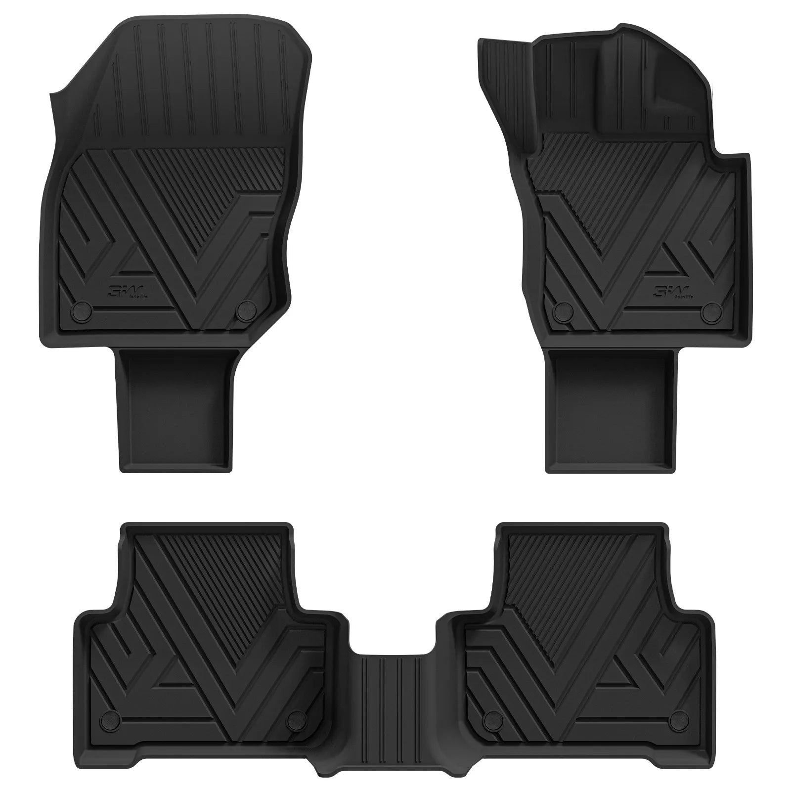3W All Weather Car Mats For Volkswagen Tiguan 2025-2026 3Wliners AU