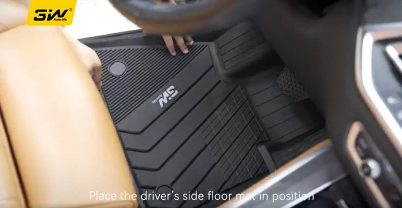 3W Custom All Weather Car Mats for BMW X5 G05 2019-2026 RHD