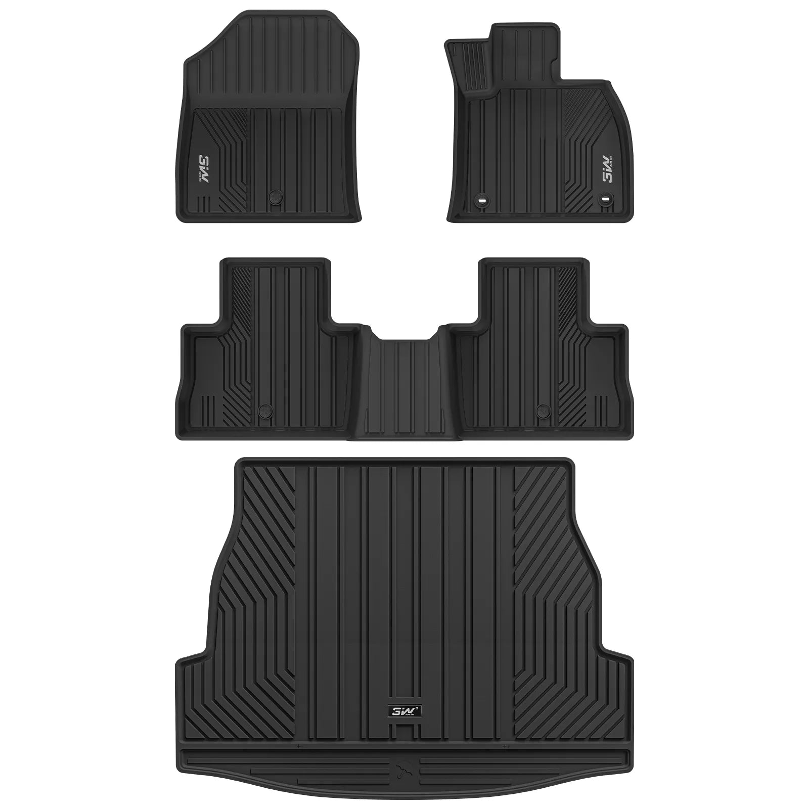 3W Custom All Weather Car Mats for Toyota RAV4 XA50 Hybrid 2019-2025 RHD 3Wliners AU