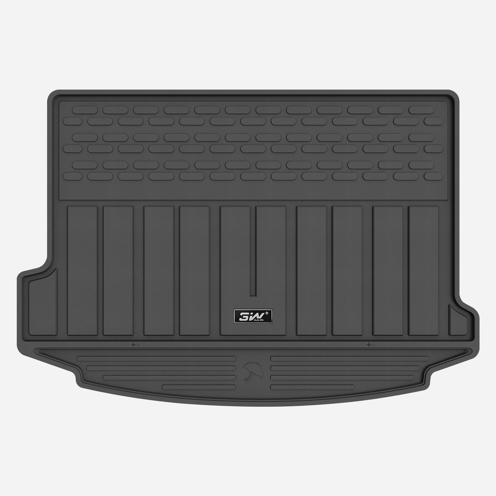 3W Double Layer Car Mats for New Range Rover Evoque 2021-2026 With Carpets RHD (Not for manual transmission) 3w