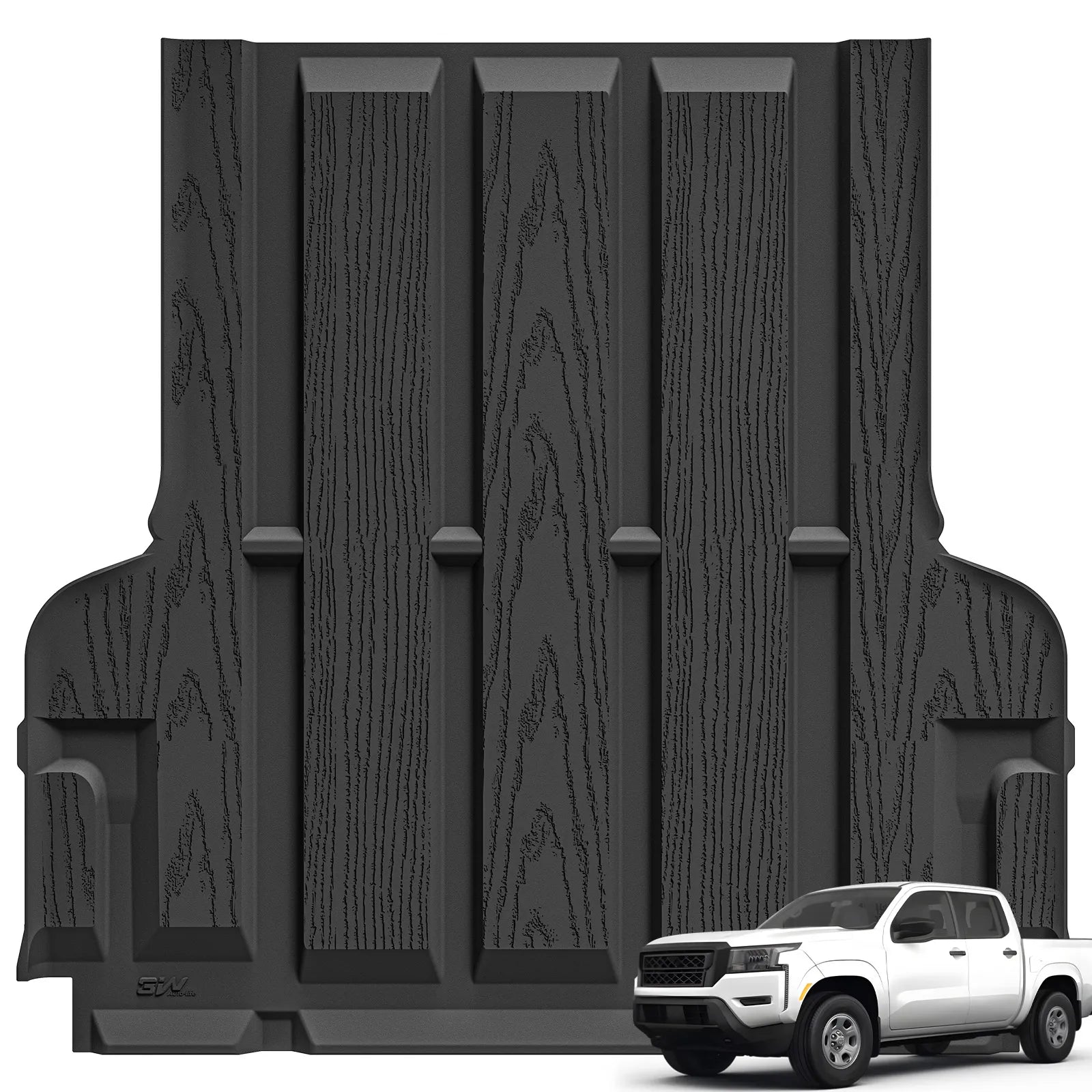 3W Nissan Frontier Crew Cab 2022-2026 Custom Bed Mat 5FT (Not Fit Drop-in Bedliner) Thorex™ All-Weather Protection 3Wliners AU