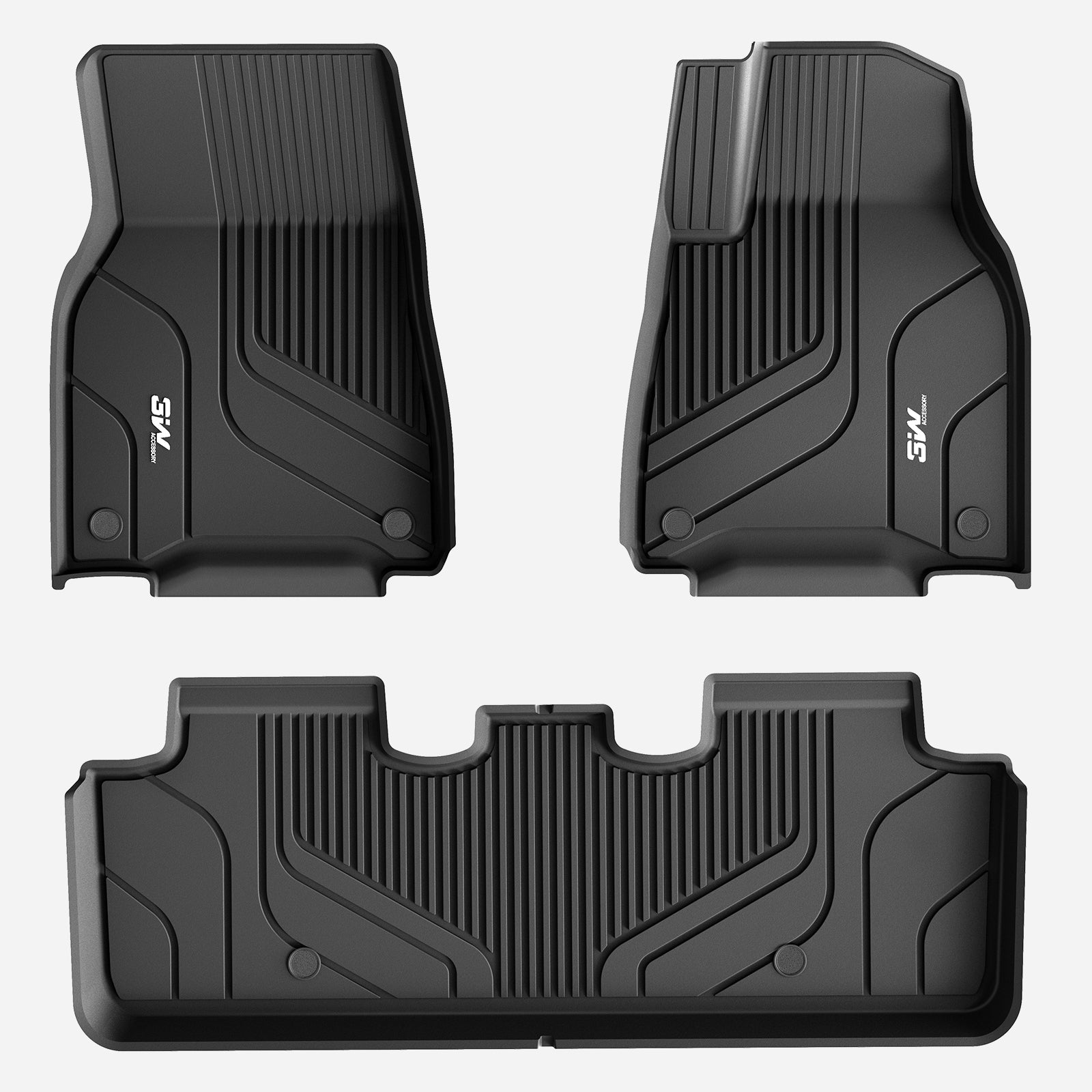 3W Custom Car Floor Mats All Weather Floor Liners for Tesla RHD 3Wliners AU