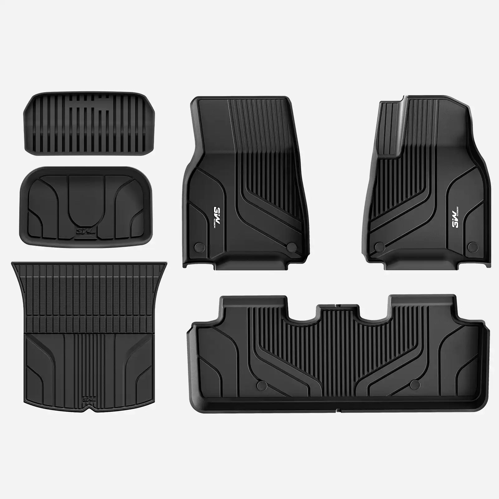 3W Custom Car Floor Mats All Weather Floor Liners for Tesla RHD 3Wliners AU