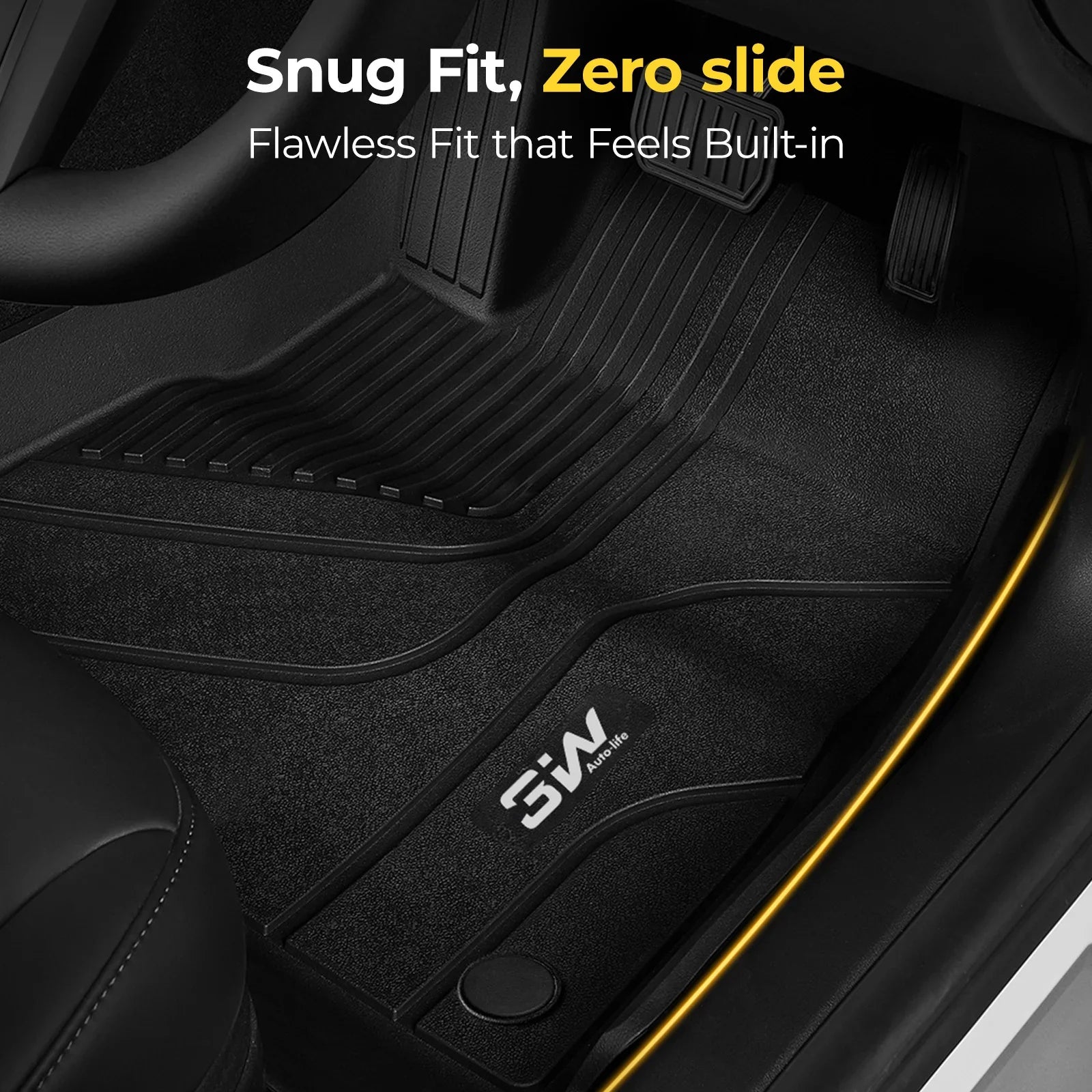 3W Double Layer Car Mats For Honda CR-V Sixth With Carpets 2023-2026 3Wliners