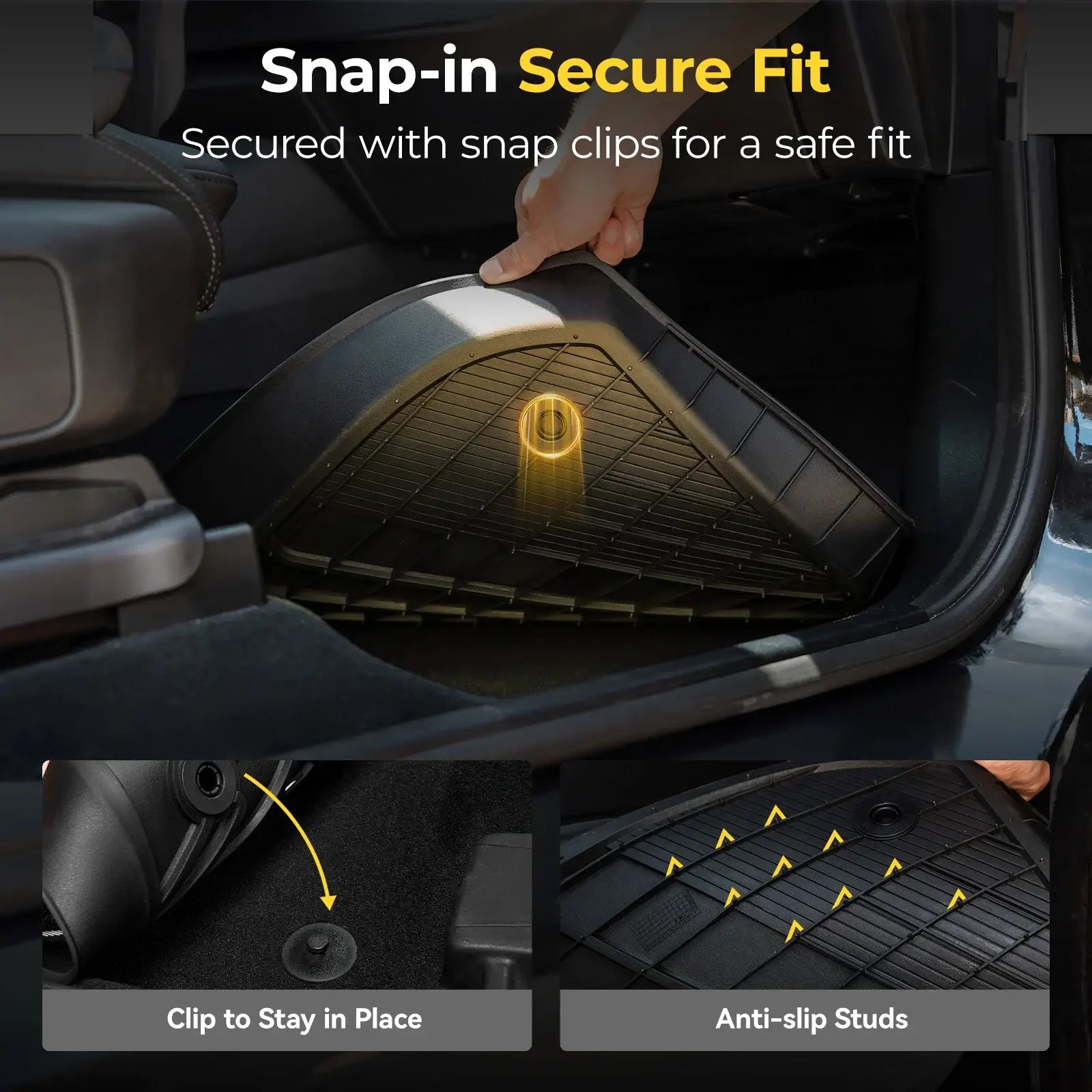 3W Custom All Weather Car Mats for Volkswagen ID.7 2024-2025