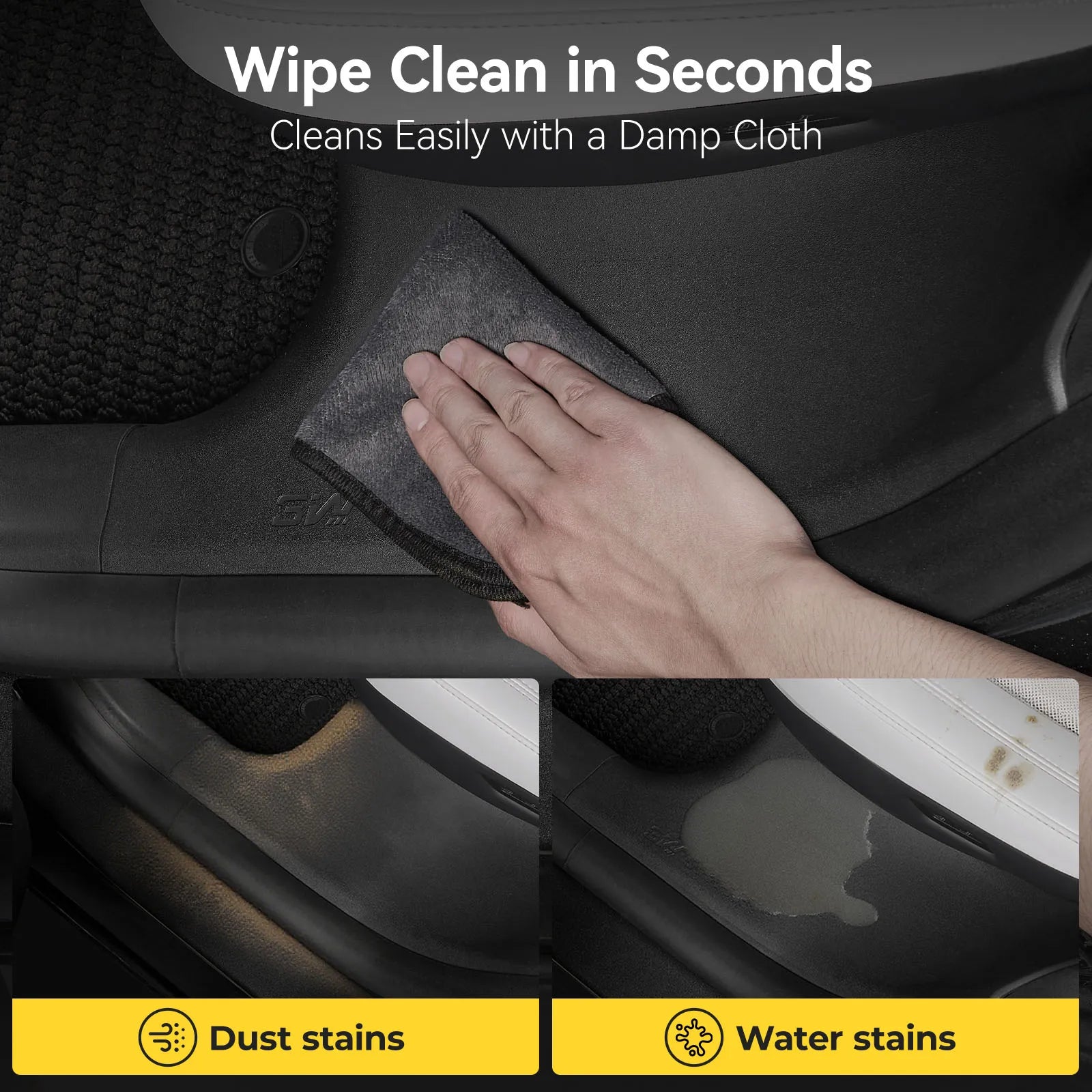 3W Car Door Sill Protector for Model Y L 2026 RHD 3Wliners AU