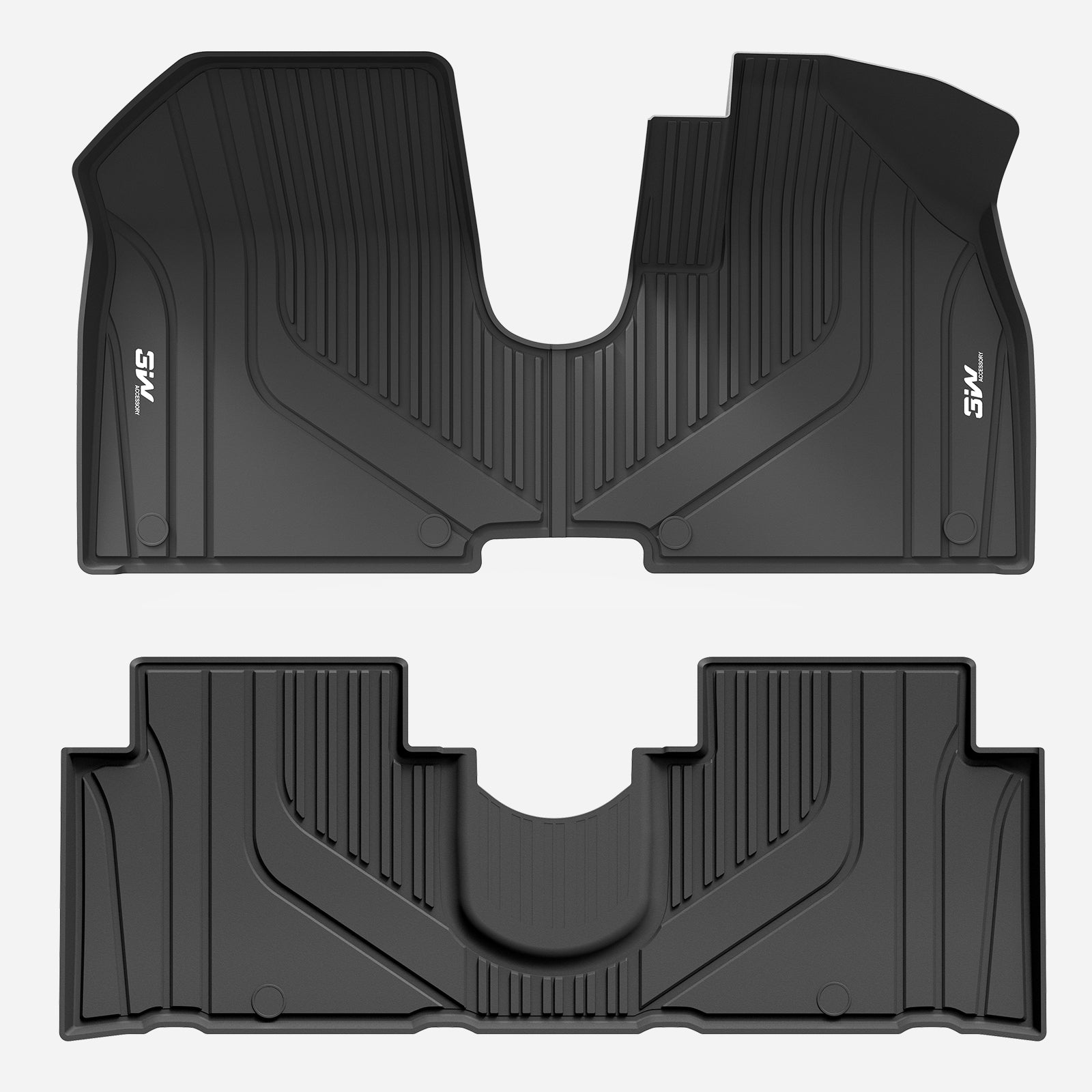 3W Custom Car Floor Mats for Hyundai IONIQ 5 2021-2026 RHD (For sliding center console only)