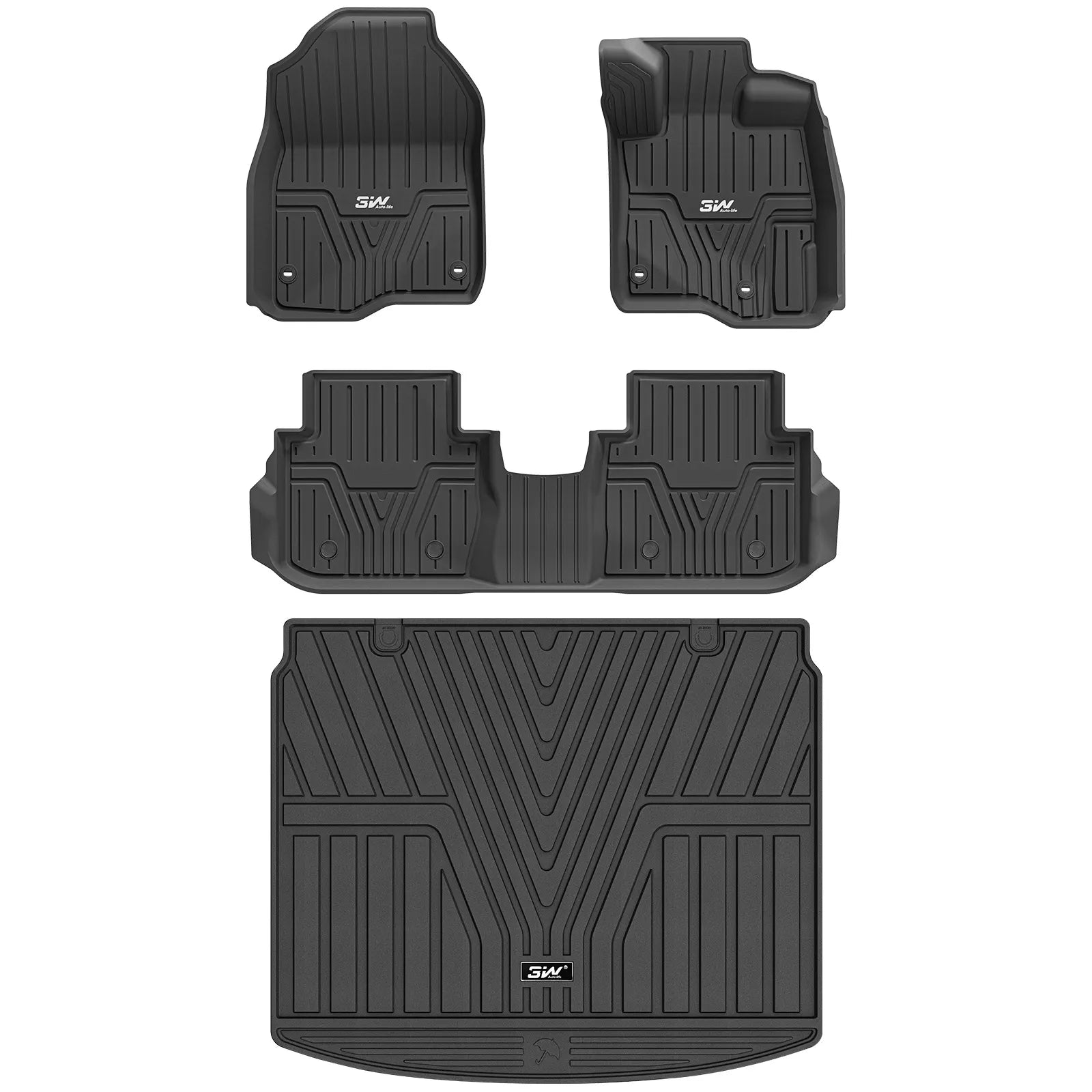 3W All Weather Car Mats For Honda CR-V Sixth 2023-2026 3Wliners AU