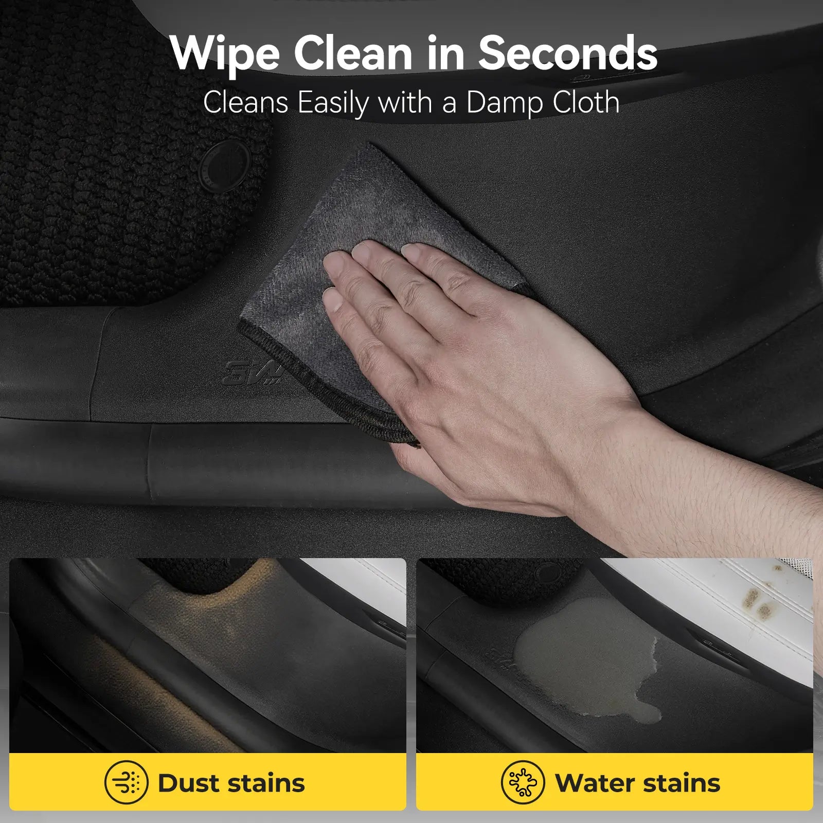 3W Car Door Sill Protector for Model Y Juniper 2025-2026 3Wliners AU
