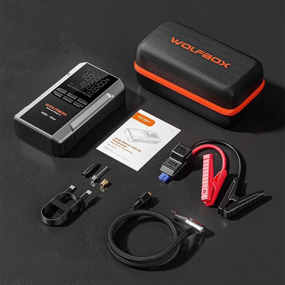 WOLFBOX MegaVolt16 Air Two-in-One Jumper Starter
