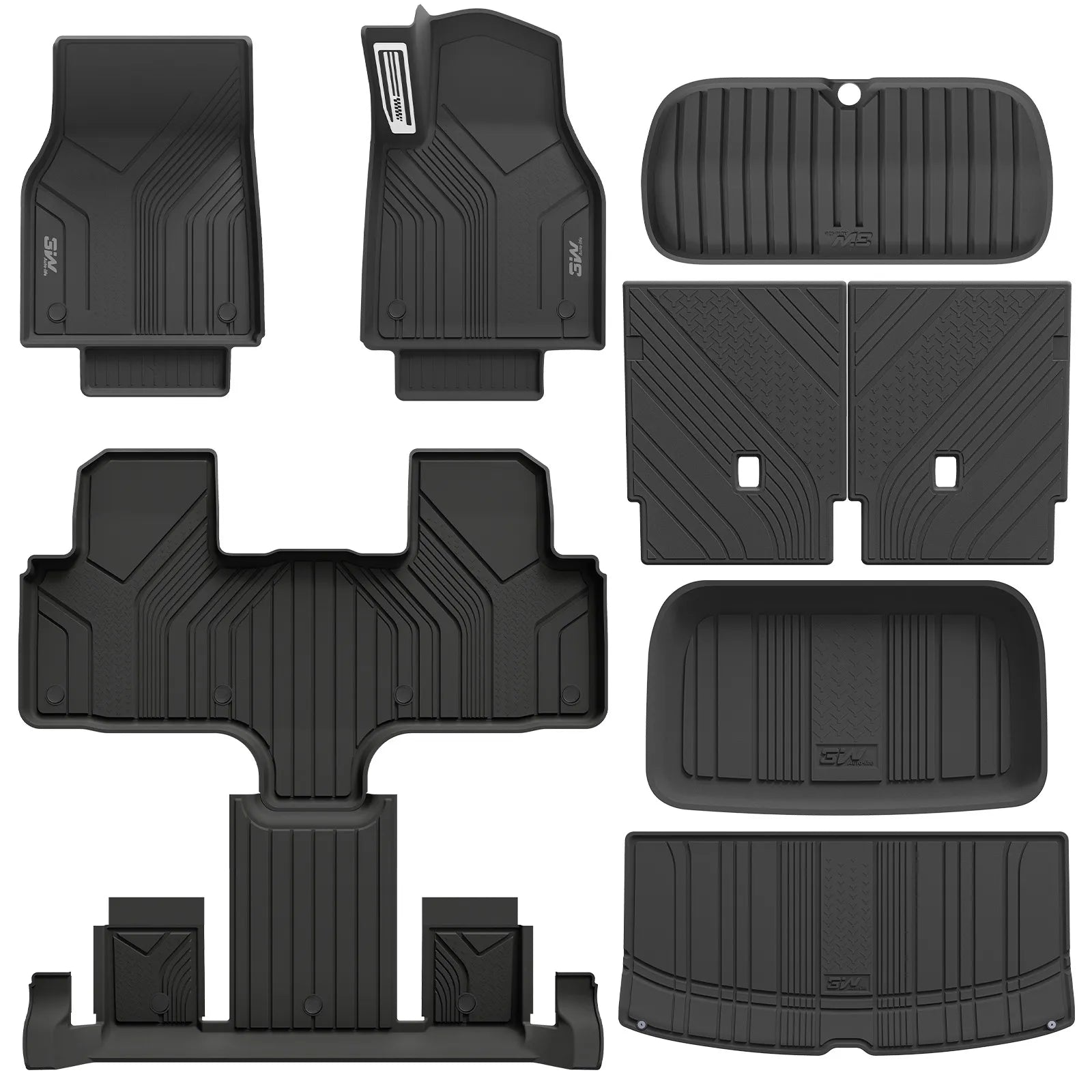 3W Custom Car Floor Mats All Weather Floor Liners for Tesla RHD 3Wliners AU