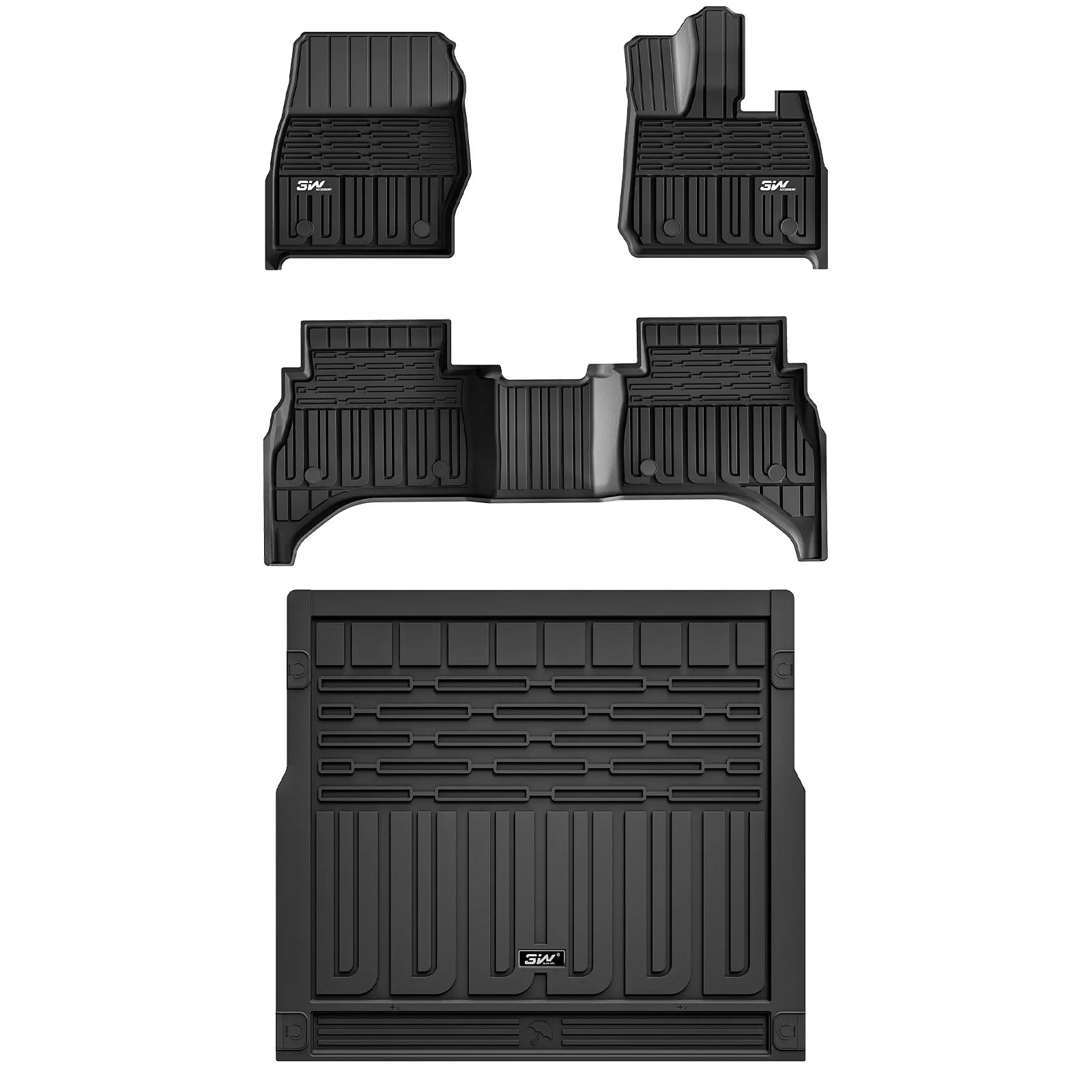 3W Custom All Weather Car Mats for Range Rover Sport L461 2023-2026 RHD