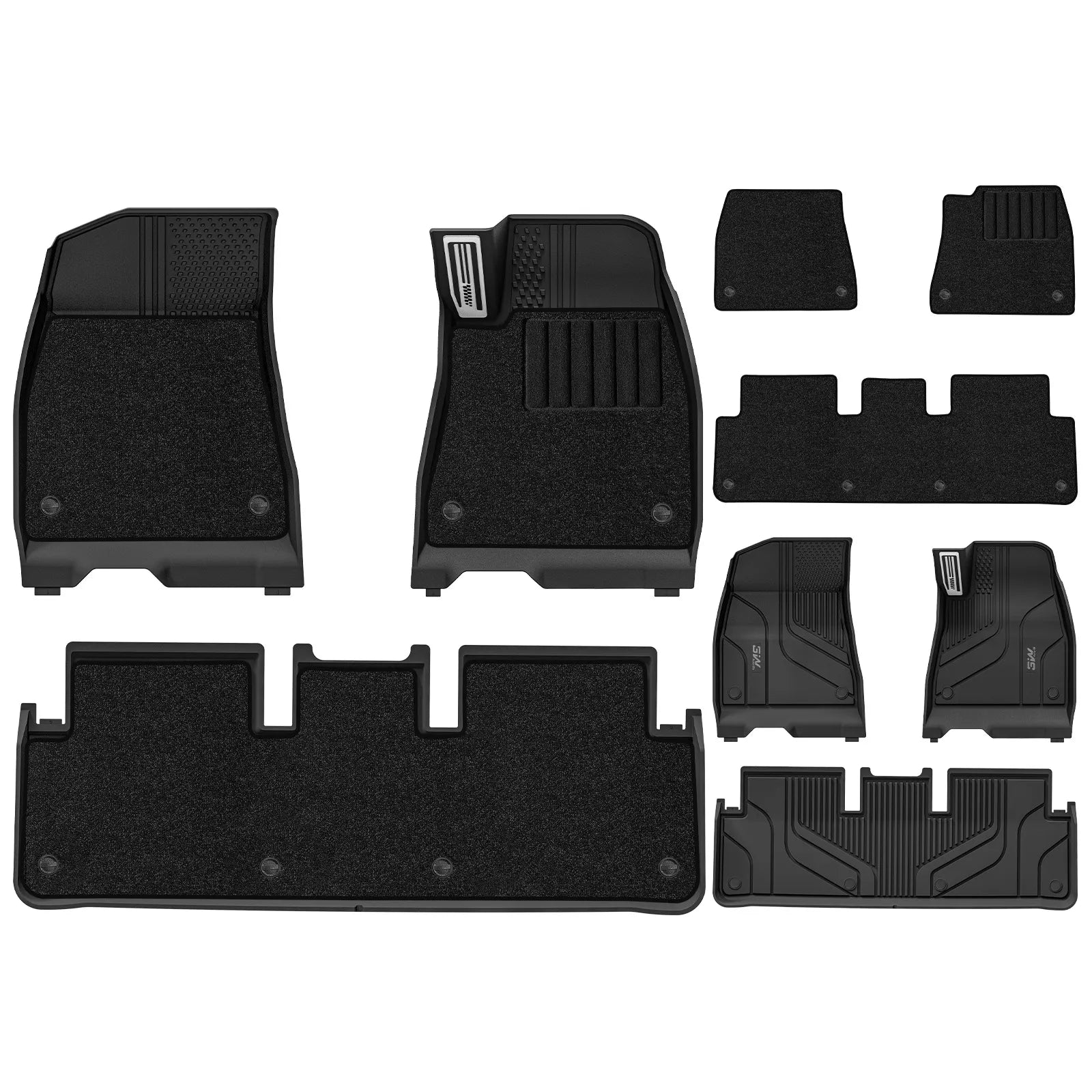 3W Custom Car Floor Mats for Tesla New Model 3 Highland 2024-2026 RHD 3Wliners AU