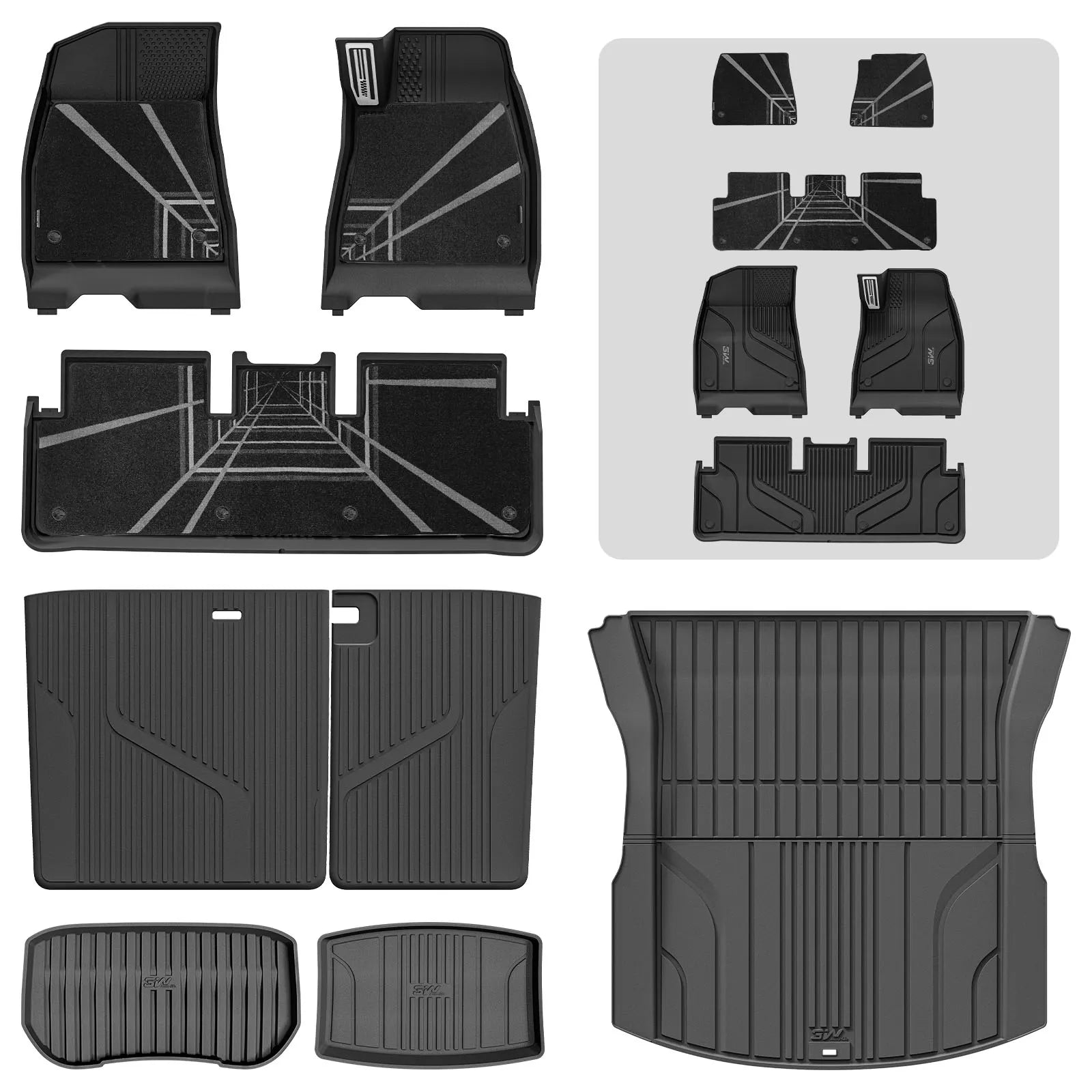 3W Custom Car Floor Mats for Tesla New Model 3 Highland 2024-2026 RHD 3Wliners AU
