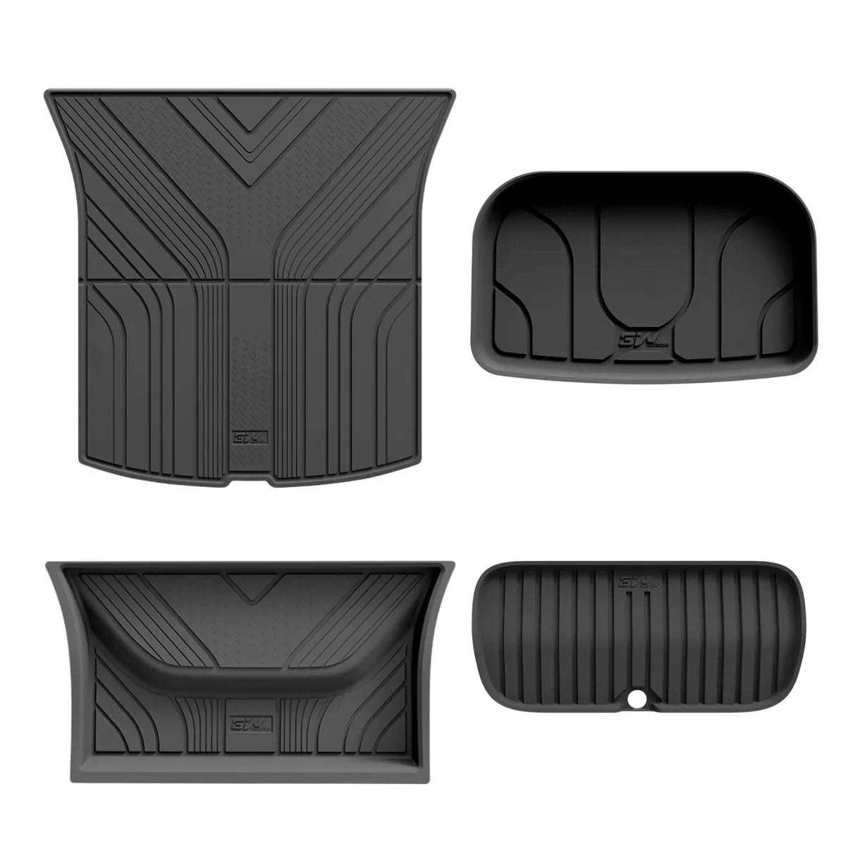 3W Custom Boot Liners and Storage Liners for Tesla Model Y Juniper Premium / Performance 2025-2026