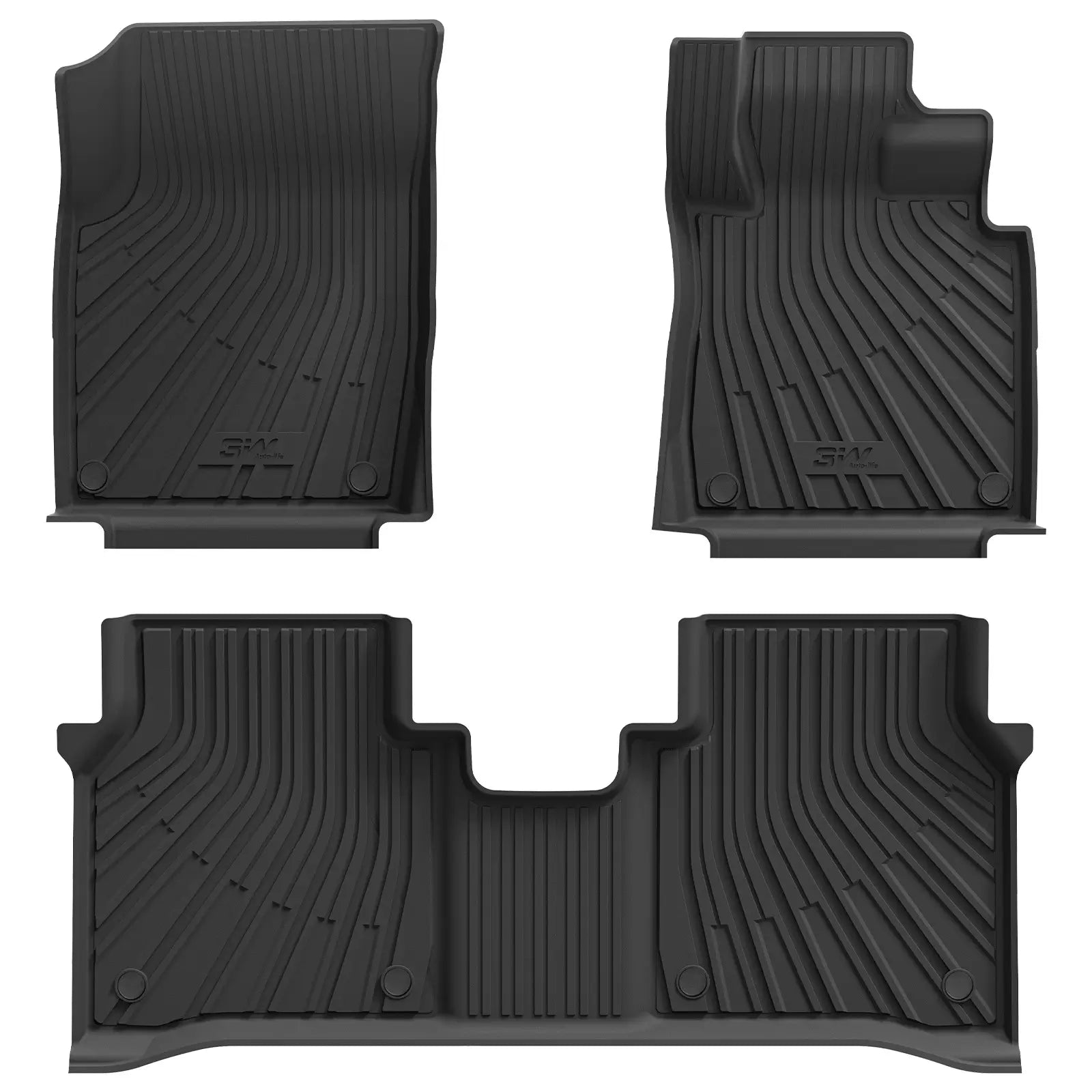 3W Custom All Weather Car Mats for Volkswagen ID.7 2024-2025