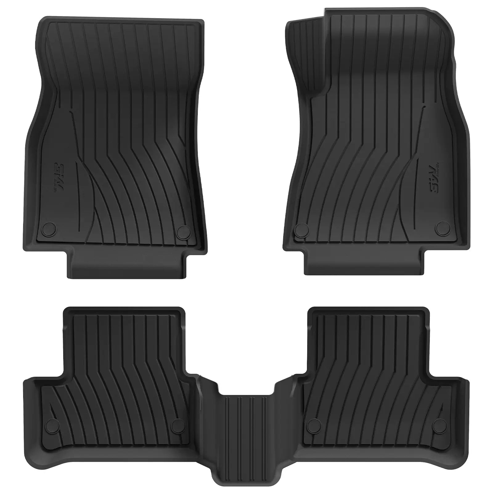 3W All Weather Car Mats For Mercedes Benz GLA 2021-2025