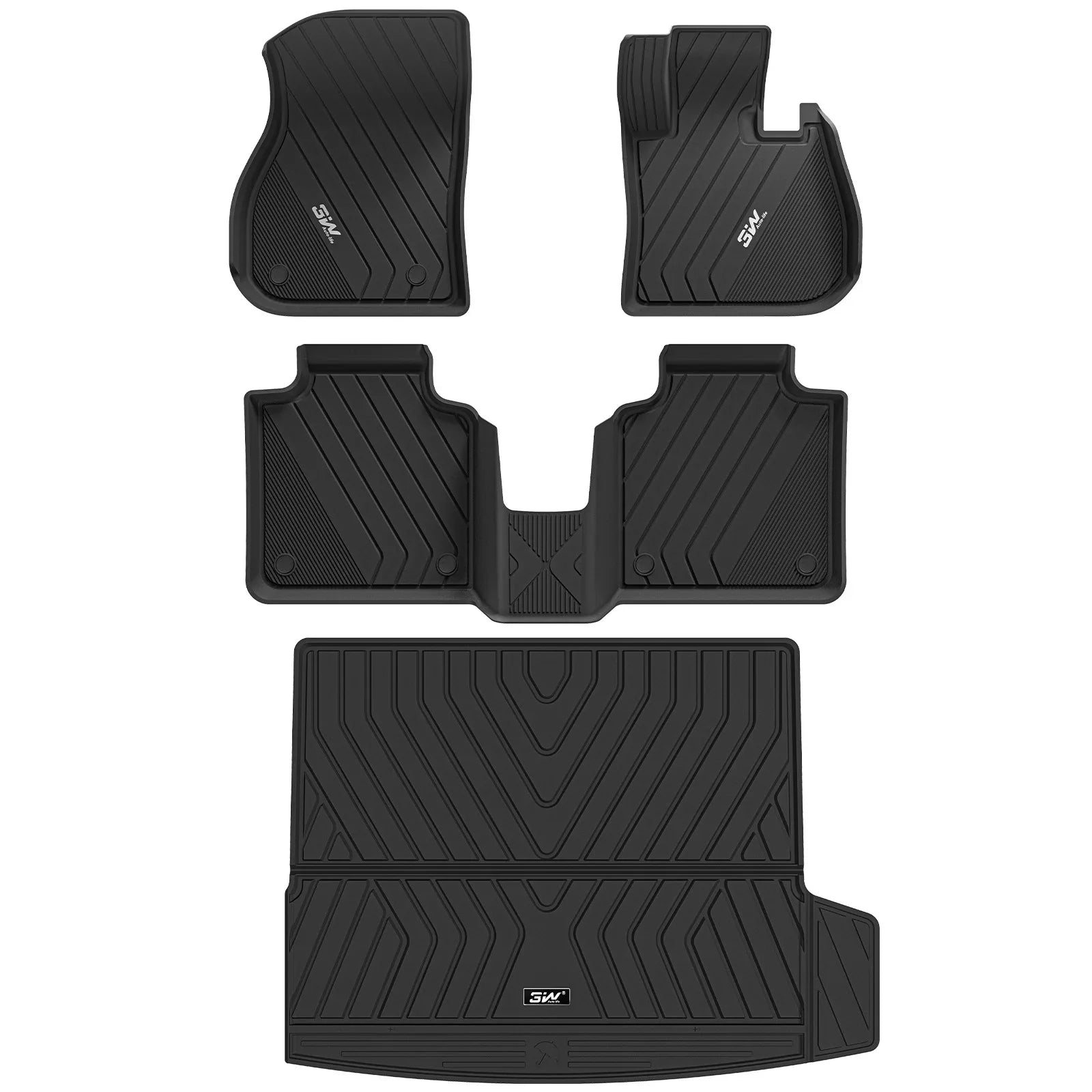 3W Custom All Weather Car Mats for BMW X1 2023-2026 U11 RHD (Not For 18d and xdrive 25e petrol hybrid) 3Wliners AU