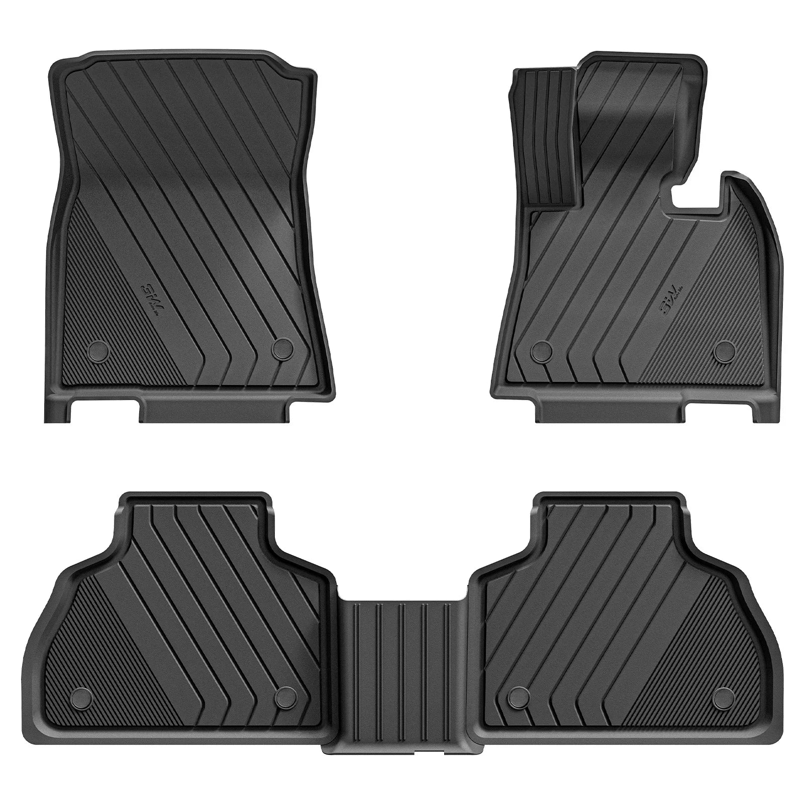 3W Custom All Weather Car Mats for BMW X7 2019-2026 RHD
