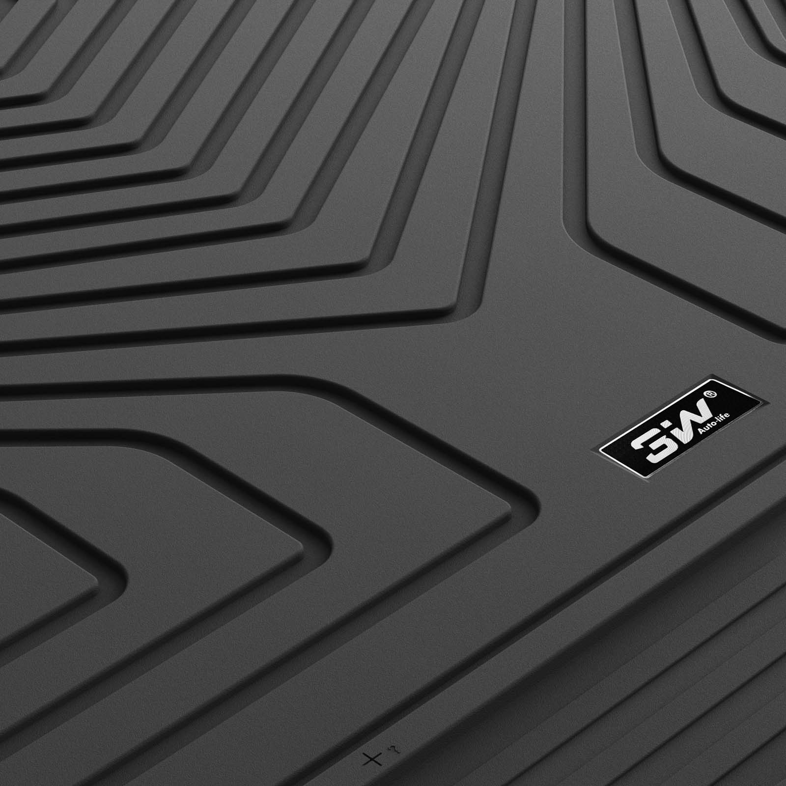 3W Double Layer Car Mats for Volvo XC60 With Carpets 2019-2026 RHD 3w