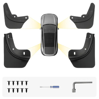 Mud Flaps For Tesla Model Y Juniper (4pcs)
